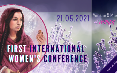 1.Internationale Frauenkonferenz in der Basilika der Maria Magdalena in Südfrankreich
